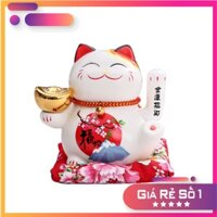 Mèo thần tài  vẫy tay- Mèo tài lộc may mắn Nhật Bản 16cm NGẪU NHIÊN