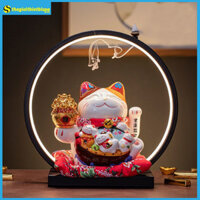 Mèo Thần Tài Vòng Đèn Led Tròn 30cm và 40cm