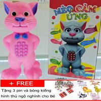 Mèo Tom kể chuyện biết hát thông minh cảm ứng ghi âm nói- BẢO HÀNH 6 THÁNG