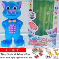 Mèo Tom kể chuyện biết hát thông minh cảm ứng ghi âm nói- BẢO HÀNH 6 THÁNG