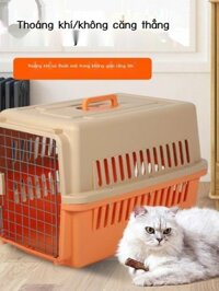 Mèo trống lồng vật nuôi hộp bay chó mèo mèo nhỏ vừa đi du lịch hộp ký gửi lớn xách tay