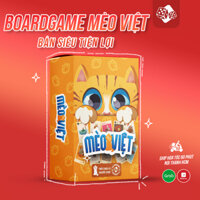 MÈO VIỆT Siêu Tiện Lợi - TOP BOARDGAME Thẻ bài cứng cáp.
