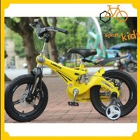 [MEO8] [MEO8] [MEO8] Xe Đạp Trẻ Em LanQ FD Giảm Xóc, Vành Đúc, Phanh Đĩa 2 Bên Đủ Màu Sắc