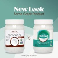 [Meoheo] Dầu dừa Unrefined Organic Virgin Coconut Oil, 15oz Nutiva