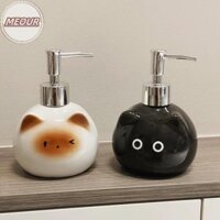 Meour Gốm Xiêm Mèo Nước Rửa Tay Bấm Chai Vệ Sinh Dầu Gội Tắm Gel Bao Bì Chai Đựng Xà Phòng Lỏng VN