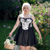 [MERAKI _ CÓ BIGSIZE] Đầm Corset Cánh Bướm Xoè Phồng _ Feyre Dress