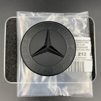 Mercedes-benz Hood Mark C-class E-class S-class Sửa đổi Flat Mark C180C200E260L Hood Mark Dumb Black Shiny Black