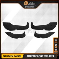 [Mercedes C180-2021-2023] Dán Tapli bảo vệ cửa chống xước, chống va đập