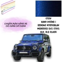 MERCEDES C300, G63 MÀU XANH DƯƠNG - BÌNH XỊT SƠN XÓA VẾT XƯỚC Ô TÔ 400ML (MÃ MÀU 032U)