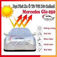 [MERCEDES GLC 250] Bạt Phủ Ô Tô Vải Dù Oxford, Tráng Nhôm Cao Cấp, Áo Trùm Bảo Vệ Xe MERCEDES GLC 250