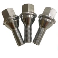 {Mercedes} Ốc lốp, ecu bắt lốp, ốc tắc kê, lazang bắt bánh xe, bulong đúc nguyên khối xe Mercedes giác 19, ren 12x1.25.