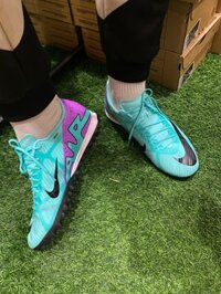 Mercurial Vapor 15 Academy TF  - Peaky Ready Pack - Xanh ngọc/ Tím