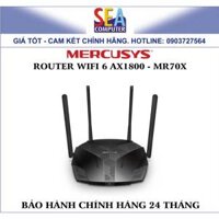 Mercusys Router Wi-Fi 6 băng tần kép AC1800 - MR70X