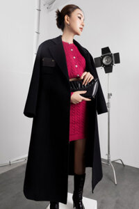 Merino Wool croptop - áo khoác len lông cừu dáng croptop