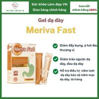 Meriva Fast giảm đầy bụng, ợ hơi, đau thượng vị, trào ngược dạ dày-thực quản