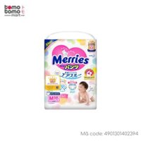 MERRIES BỈM QUẦN SIZE M 58+6 (bịch)