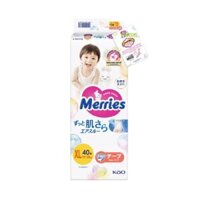 Merries NK Tã dán XL-40 (mẫu mới)