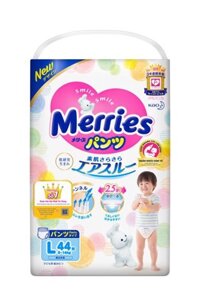 Merries tã quần size L44 (9 - 14kg) - Công ty