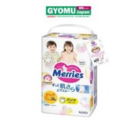 Merries Tã Quần Size XL 38 Miếng x3