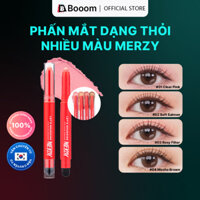 Merzy phấn mắt dạng thỏi nhiều màu Let's Smudging Eye Stick Shadow 1.2g
