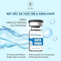 Meso iDr.Skin Miracle Merger Glutathione mờ thâm, sạm, nám, trắng sáng da
