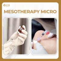 Meso Micro -  Mesotherapy vi điểm kháng khuẩn, kháng viêm cho mụn sưng u mụn cục ( dưới 10 nốt)