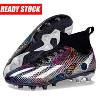 Messi fg/tf high quality youth outdoor sports football shoes shock resistant size: 35-45 IJYE