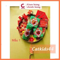 Mẹt bánh chưng, bánh tét trang trí phi 30 hàng siêu đẹp