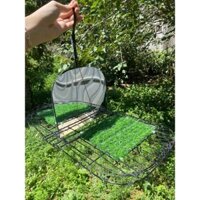 mẹt gương bẫy chim cút 2 cánh gấp gọn tiện lợi