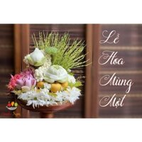 Mẹt hoa dâng lễ