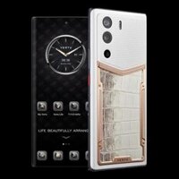 META VERTU HIMALAYA ALLIGATOR LEATHER 18K GOLD & DIAMONDS