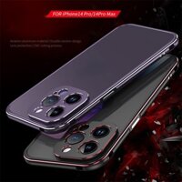 Metal Bumper Case+camera protector For iPhone 14 Pro Max 14 Plus Slim aluminium Game Cover