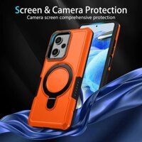 Metal Magnetic Ring Fold Stand Case for VIVO Y17S Y27 V27 V27E Y36 Y02 Y02T Y15S Y15A Y76 Y76S Y16 Y02S Y35 Y22 Y22S V25 V25E 5G Y20 Y20S Y20i Y12A Y12S Y33S Y21S Y32 Soft Silicone Shockproof Armor Phone Back Cover