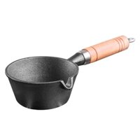 Metal Sauce Pot Small Skillet Iron Melting Pot Cooking Saucepan Cast Iron Iron Pan Egg Pans Nonstick Ceramic Sauce Pan Steel Frying Pan Multi- Functional Pan Pancake Making Pan