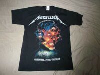 METALLICA-SHIRT Hardwired... Để Tự Hủy Hiếm!!!