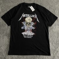 Metallica t-shirt phiên bản giới hạn cao cấp tee lelaki black large plus size xs-xxxl 100% cotton dành cho nam giới quà tặng sinh nhật thường ngày