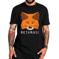 Metamask Fox Áo Tiền Điện Tử Ví PulseChain Tiền Điện Tử Tee Thường Ngày Mùa Hè Kích Thước EU Cổ Tròn 100% Áo Thun Cotton