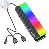Metertryred 5V ARGB Đồng Bộ Máy Tính 2280 SSD M2 Tản Nhiệt PC RGB M.2 Nvme Cooler Tản Nhiệt Hiệu Ứng VN