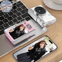 Metertryred 6K HD CCD Máy ảnh kỹ thuật số Máy quay Video Máy quay màn hình 2,4 Inch để chụp ảnh cho trẻ em Người lớn Người mới bắt đầu VN