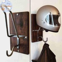 Metertryred Treo Tường Bảo Quản Giá Đỡ Xe Máy Mũ Bảo Hiểm Giá Vải Móc Mũ Bảo Hiểm Lưu Trữ VN