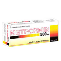 Metformin 500mg điều trị bệnh đái tháo đường không phụ thuộc insulin