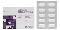 Metformin stella 1000mg hộp 60 viên