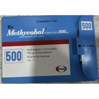 METHYCOBAL H/500 µg INJ H/10 ống 1ml ( điều trị bệnh lý thần kinh ngoại biên)