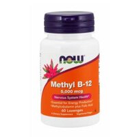 Methyl B-12 5000mcg Now 60 viên – Viên uống tăng cường trí nhớ