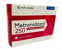 Metronidazol 250mg DHG Hậu Giang(H/100v)