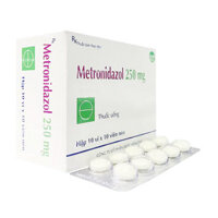 Metronidazol 250mg Donaipharm 10 vỉ x 10 viên