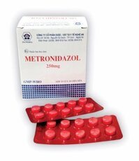 Metronidazol 250mg -nghệ an (vỹ/10 viên/h/200v)