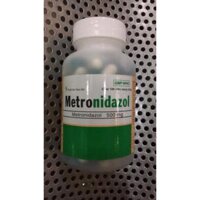 Metronidazol 500mg lọ 100 viên