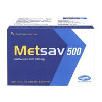 Metsav Metformin 500mg Savipharm (H/100v)