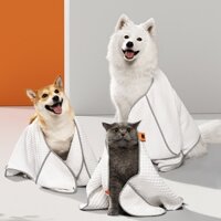 MewooFun Khăn Tắm Siêu Thấm cho Thú Cưng Chó Mèo